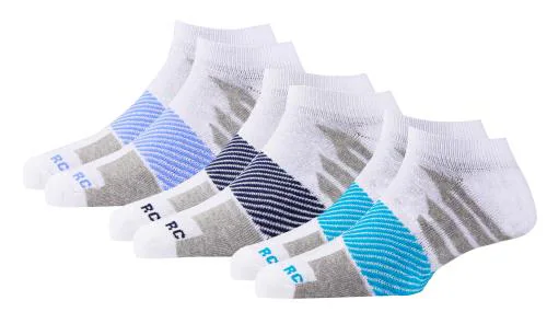 RC. ROYAL CLASS Men Ankle Socks Cushioned Cotton Terry Towel For Sports Gym Running Casual wear Unisex socks(Pack of 3 Pairs)(White)