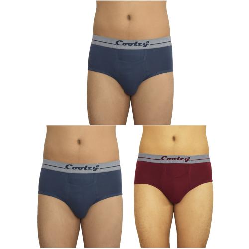COOLZY Men Brief (Pack of 3)