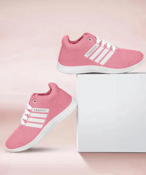 Axter Pink Casual Shoes For Women