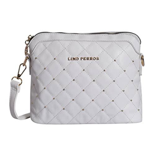 Lino Perros Womens White Slingbag