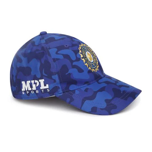 Official Team India Camo Cap (Blue)