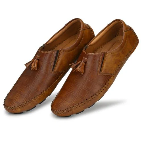 Prolific Men Casual Loafers & Driving shoes Tan