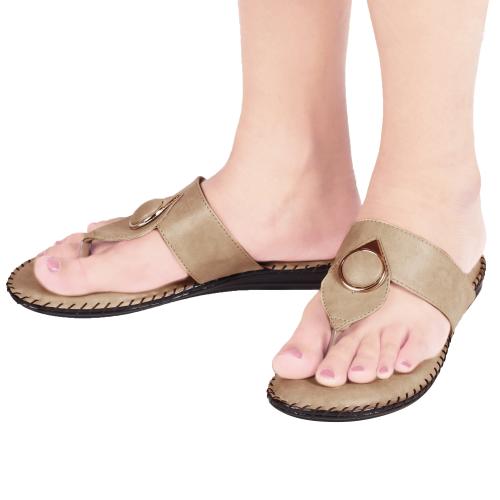 XE Looks Beige Fabulous Casual Comfortable Flat Fashion Slippers Flip Flops For Women Daily Use Wear Ladies Chappal Girls Sleeper Footwear