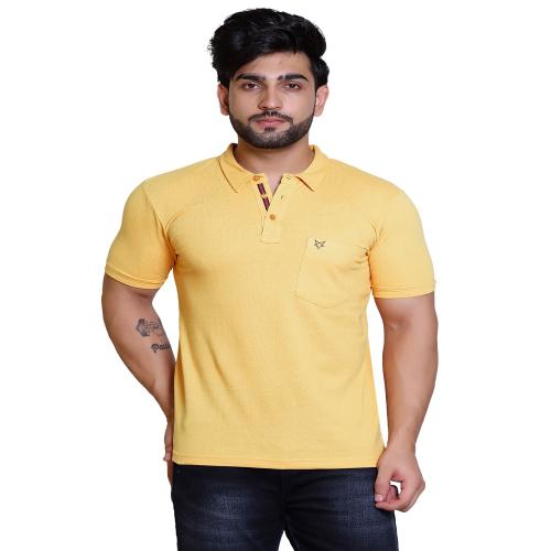 Polo t-Shirt With Pocket And Side Slit