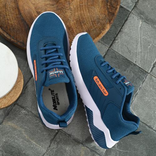 Nobelite Blue Casual Shoes For Men-Advanchar