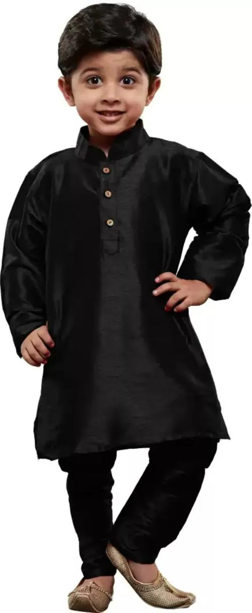 Buy DIGIMART Cotton Full Sleeves Kurta Pyjama Set For Boys Online at
