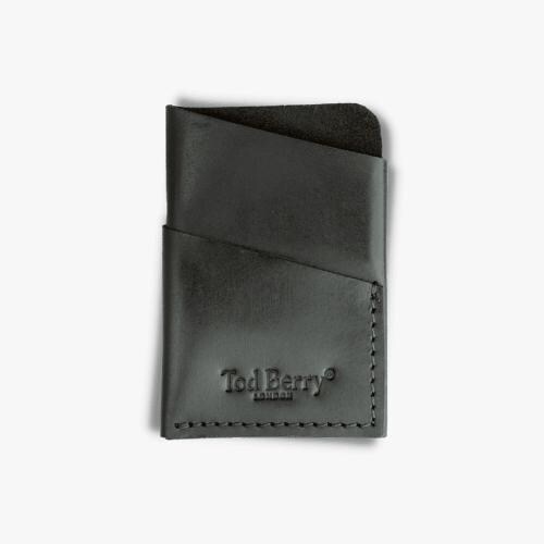 TOD BERRY LEATHER CARD HOLDER WALLET - ZLOOP - LIMITED EDITION