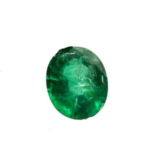 Retrend Design 7.75 Carat Unheated Zambian Emerald Gemstone