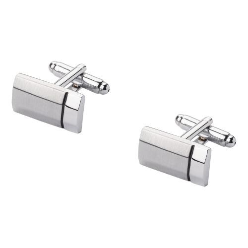 Buy The Tie Hub Brass Rectangular Capsule Cufflinks (Men) Online at