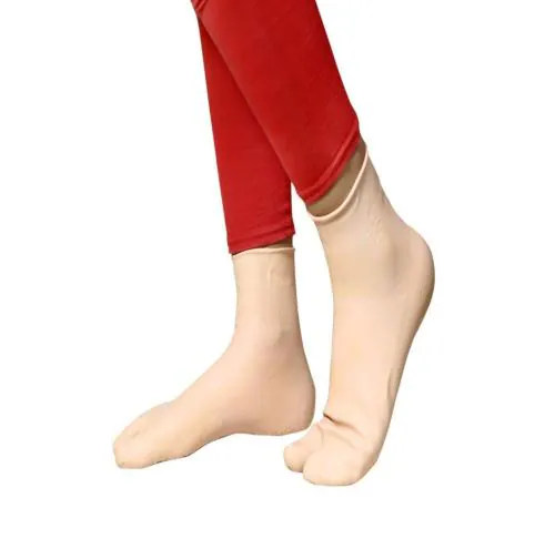 zency rubber industry Rubber Waterproof Footcare Socks for Foot Crack Socks And Stockings (M)