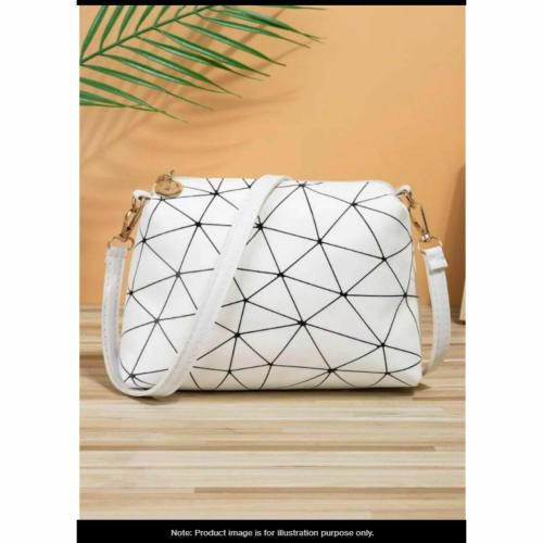 Fargo- White Women Sling Bag (FGO-512_NR)
