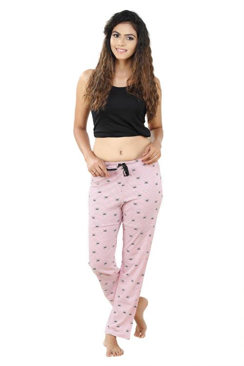 Evolove Women Pink Casual Wear Trouser (2Xl)