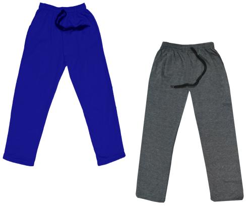 IndiWeaves Boys Solid Fleece Warm Lower for Winters (Pack of 2) Multicolor