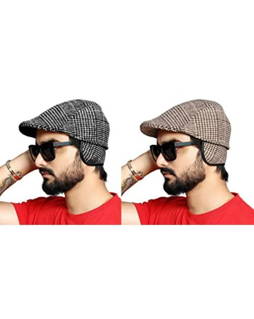 ACCERY Men Golf Cap - Pack of 2