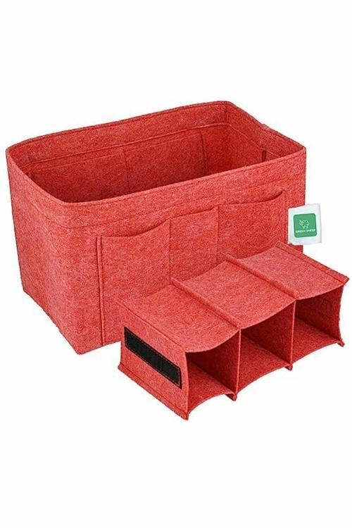 GREENSHEEP Women Felt Purse Organizer Insert for Ladies Handbag