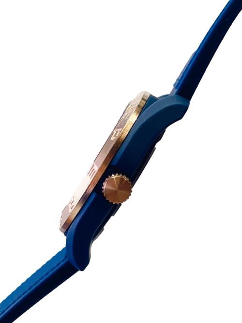 Superdry Osaka Quartz Blue Round Dial Men Watch - SYG352U