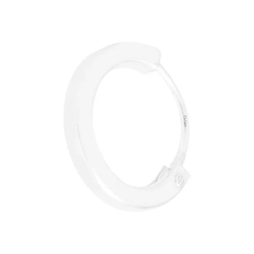 ELOISH 92.5 Sterling Silver Thick Plain Nose Rings for Women