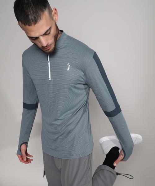 Campus Sutra Men's Basic Activewear T-Shirt