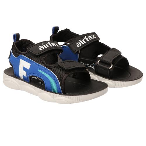 AIR FAX Unisex Kids Fashionable Casual Outdoor PU Sandal Floater (TUSK, Blue)