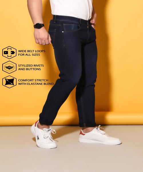 Buy Dennie Foste Slim Fit Mid Rise Ligh Dakr Color Stylish Mens Jeans