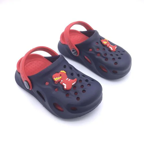 KRAKKI Toddlers Dino Print Extra Soft Clogs