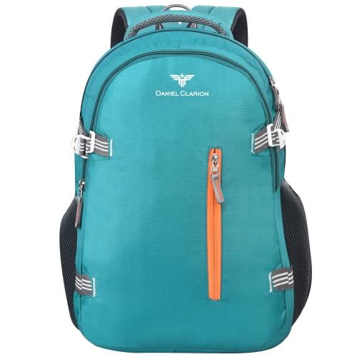 DANIEL CLARION DC-132-Sea Green Unisex Bag With Rain Cover 30 L Laptop Backpack