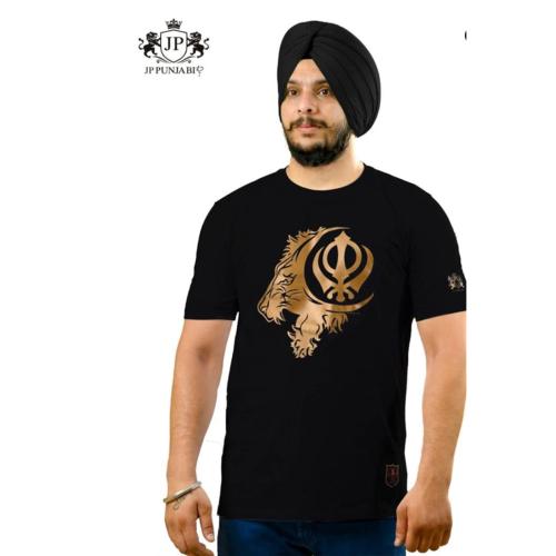 JP PUNJABI Comfort and Style Classic T-Shirt for Men's and Boys M (Black, Pack of 1)