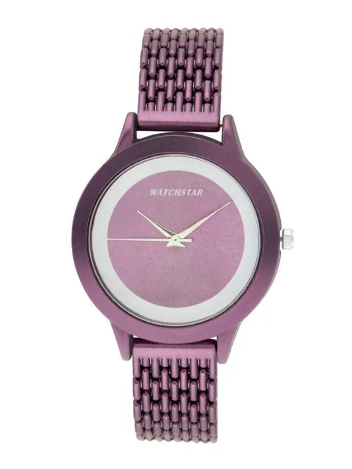 Buy Watchstar Analogue Purple Dial Purple Strap Watch For Women Online at Best Prices in India