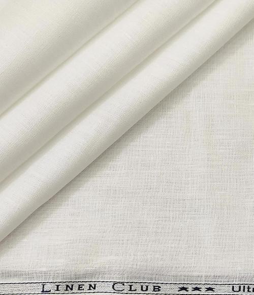 Linen Club Men Linen Unstitched shirt Fabric - 1.70 Meter