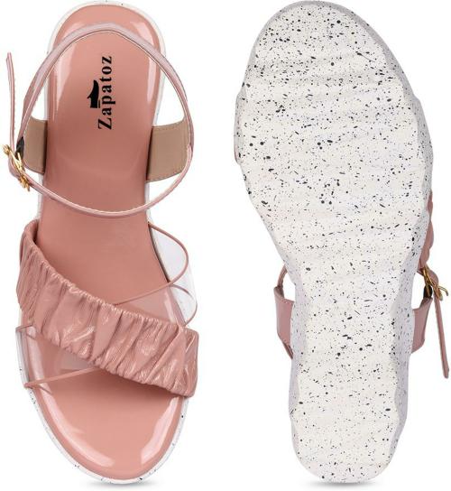 Buy Zapatoz Women Pink Heels Online at Best Prices in India JioMart.