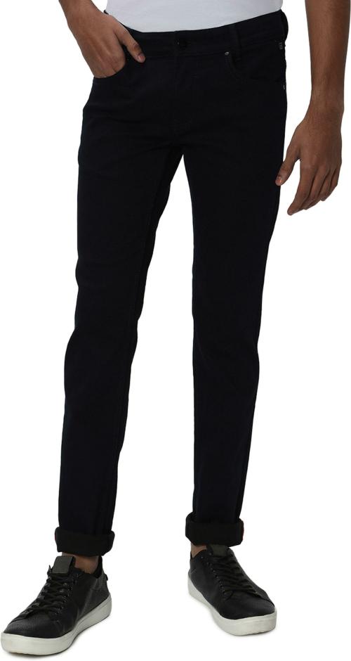 Mufti Navy Super Slim Fit Originals Stretch Jeans
