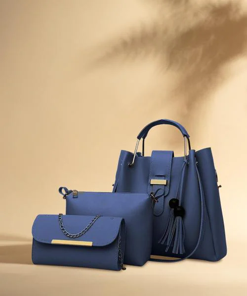 Fargo Blue Handbags Pack of 3 (FGO-224)B