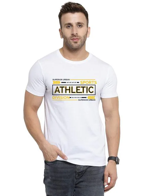Buy Mens White Athletic T Shirt Online at Best Prices in India JioMart.