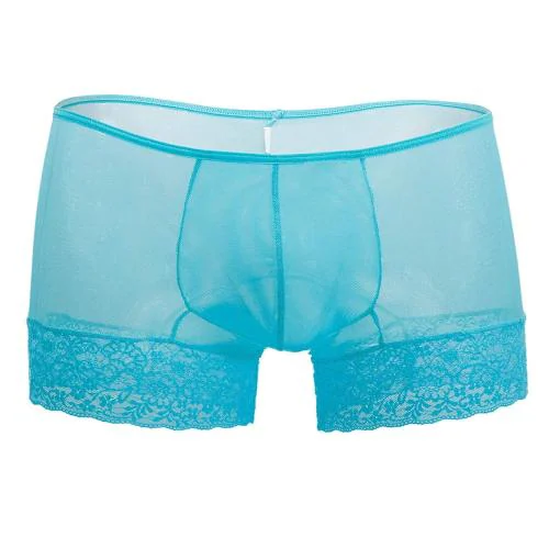 MERSODA Light Blue Nylon and Spandex Thong Bikinis Underwear - L - JioMart