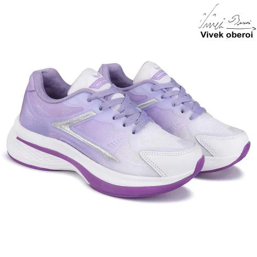 Bersache Premium Sports ,Gym, Trending Stylish Running Shoes For women (Purple)