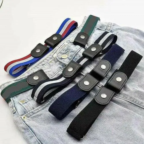PERFECT AND UNIQUE PRODUCTS Elastic Lazy Belt No Buckle Elastic Belt for Women Mens Adjustable