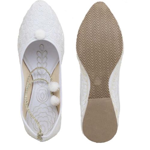 Rajeraj Women White Belly