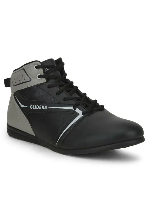 Buy GLIDERS By Liberty RIDERE_BLACK Casual Shoes For Men Online at