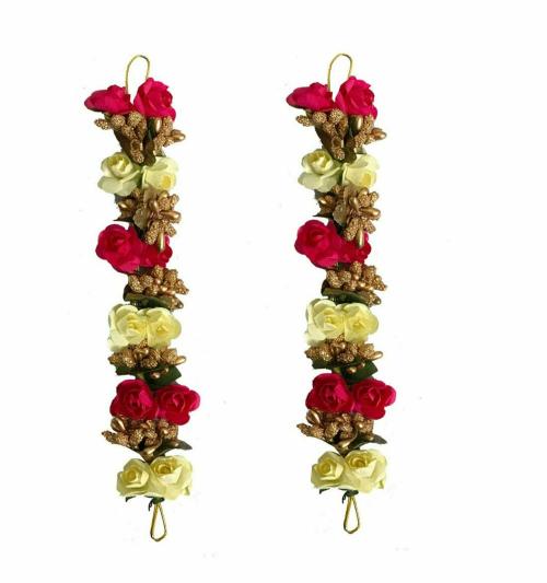 Buy GADINFASHION Multicolor Womens Artificial Flower Bun Juda Maker