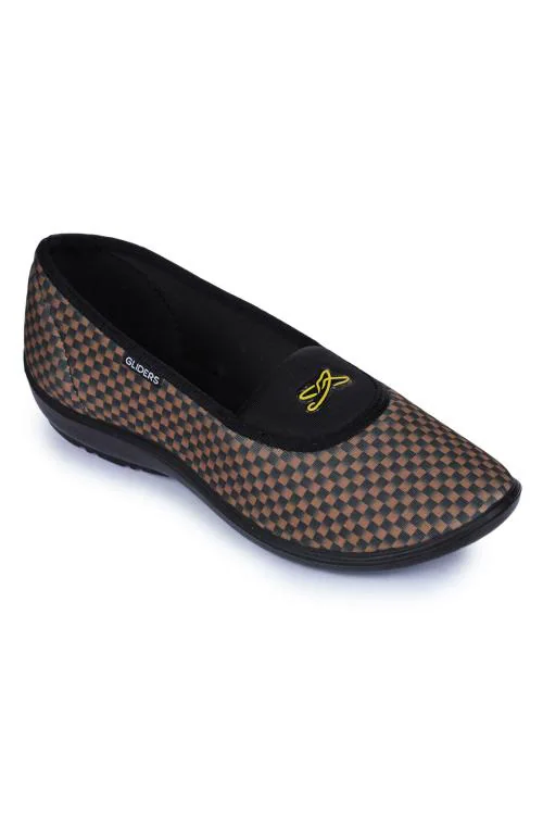 Buy Gliders By Liberty Fb003_Golden Casual Ballerina For Women Online
