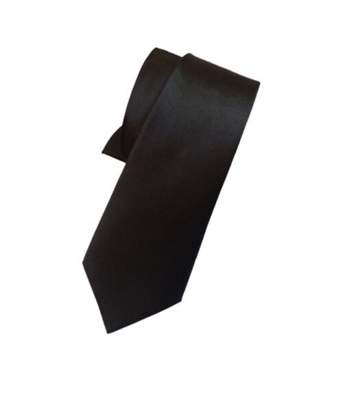 Justin dustin Men's Formal Black Thick Broad Tie, Width-3 Inch