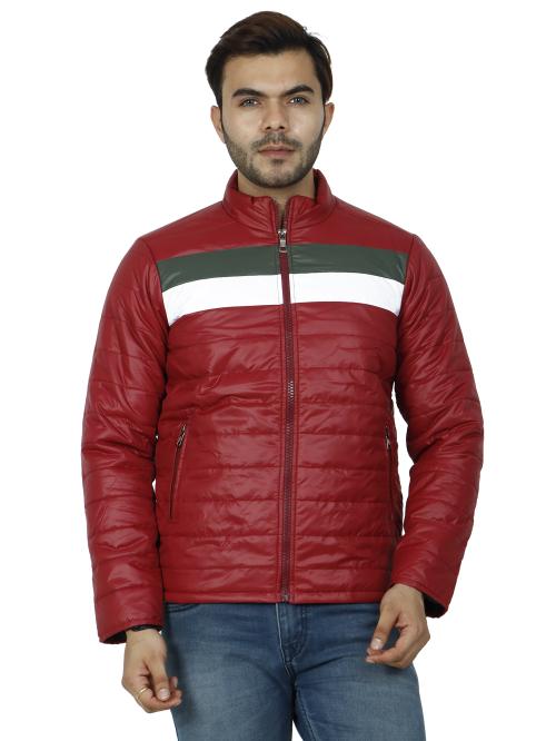 LAMBENCY Full Sleeve Solid, Striped Men Jacket