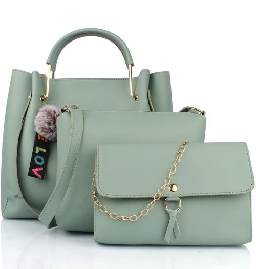 DANIEL CLARK Misska Women Multicolor Pu Messenger Bag (Pack Of 3)