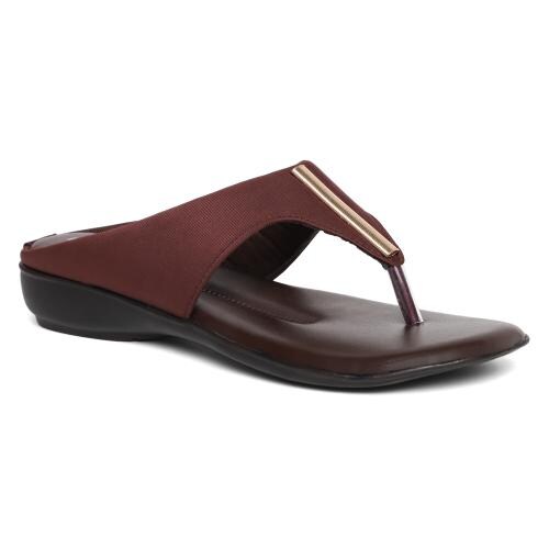 Footsoul Women's Bravia Nxt Flats (Brown) (FSL-520-6)