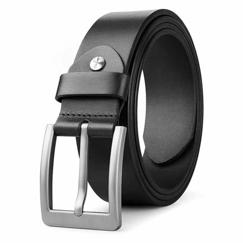LUXURY LEATHER BEST QUIALITY LEATHER BELTS FOR MEN | COLOR -BLACK | SIZE-30