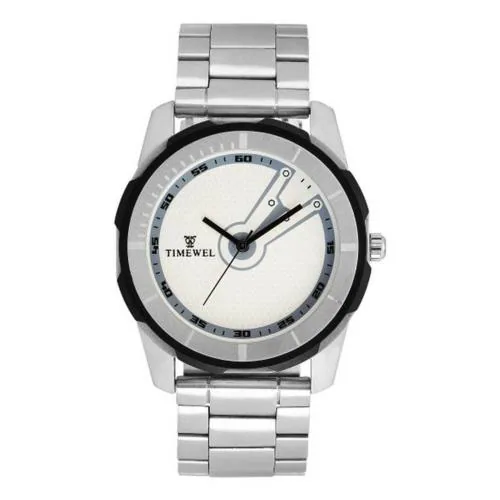 TIMEWELL Multicolour Dial Metal Strap Analog Men Watch N713