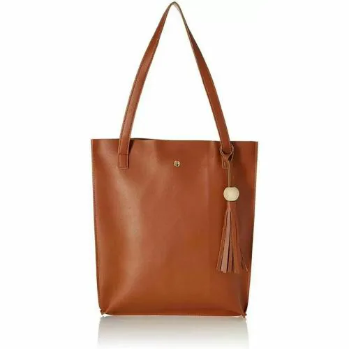 Fargo Tan Tote Bag (FGO-375),(35 X 22 x 6 CM)