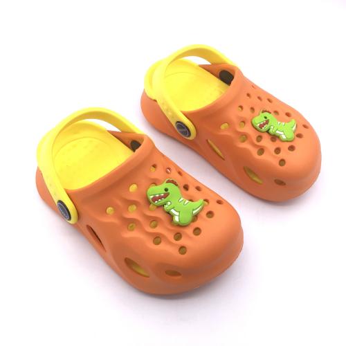 KRAKKI Toddlers Dino Print Extra Soft Clogs