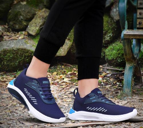 Axter Blue Casual Shoes for Men