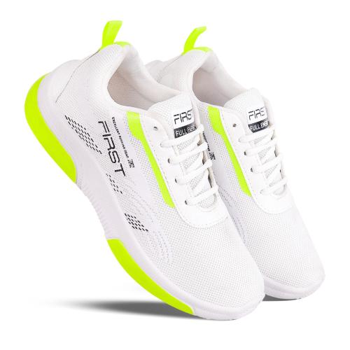 white trendy tennis shoes